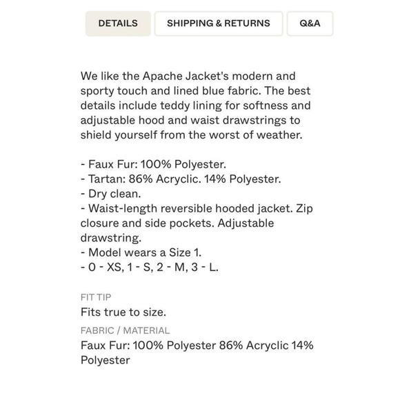 Bellerose Reversible Apache Jacket Cheetah Tartan Small - Picture 9 of 12